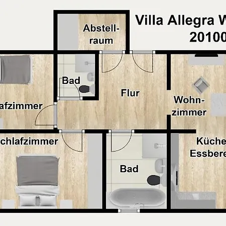 Apartament Allegra 3 Binz